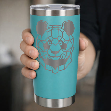 Turquoise Thermal Metal Coffee Cup