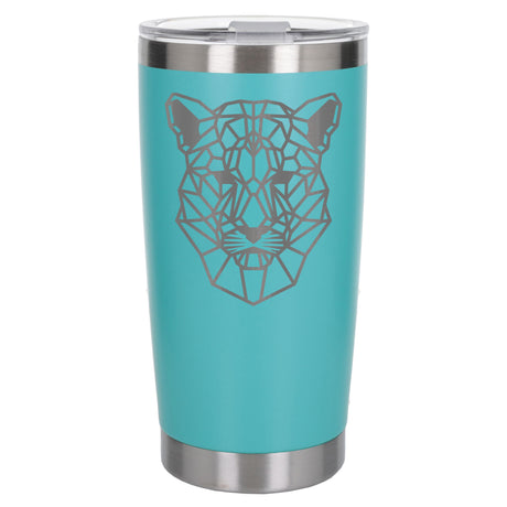Turquoise Thermal Metal Coffee Cup