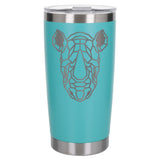 Turquoise Thermal Metal Coffee Cup