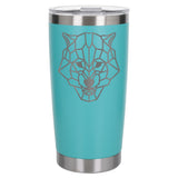 Turquoise Thermal Metal Coffee Cup