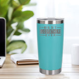 Turquoise Thermal Metal Coffee Cup