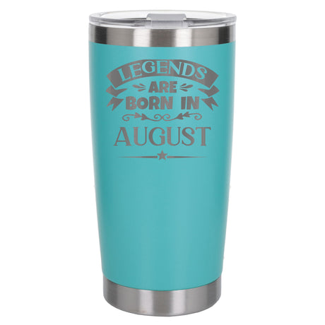 Turquoise Thermal Metal Coffee Cup