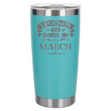 Turquoise Thermal Metal Coffee Cup