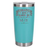 Turquoise Thermal Metal Coffee Cup