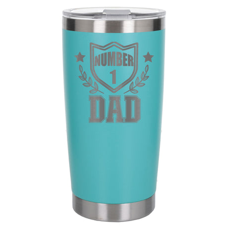 Turquoise Thermal Metal Coffee Cup