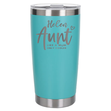 Turquoise Thermal Metal Coffee Cup
