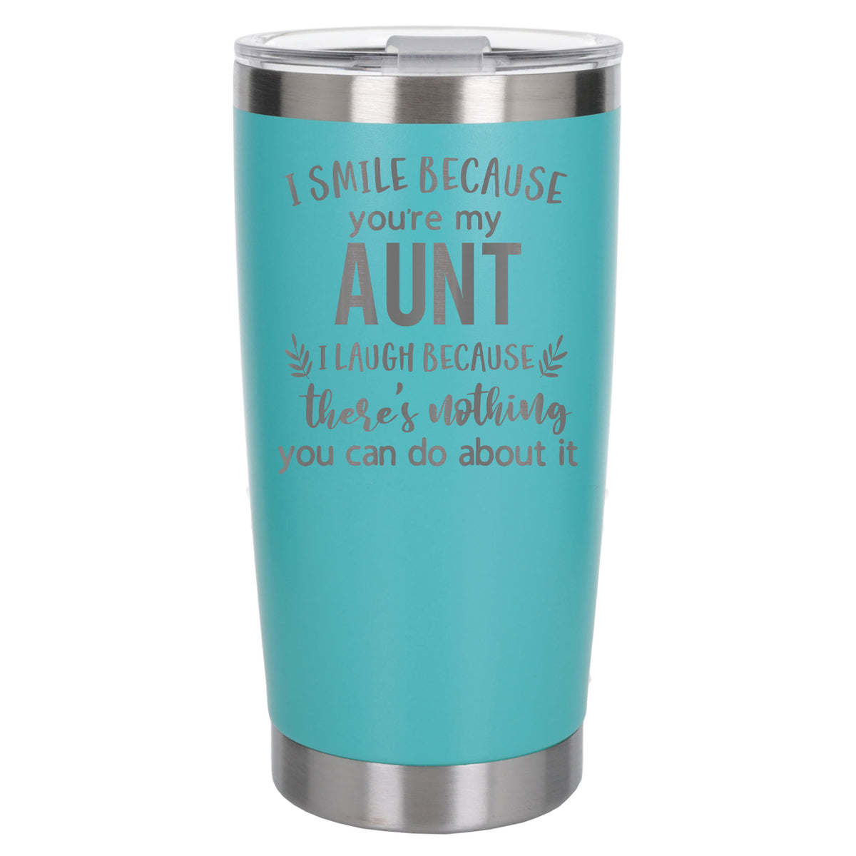 Turquoise Thermal Metal Coffee Cup