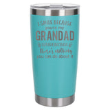Turquoise Thermal Metal Coffee Cup