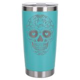 Turquoise Thermal Metal Coffee Cup