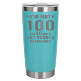 Turquoise Thermal Metal Coffee Cup
