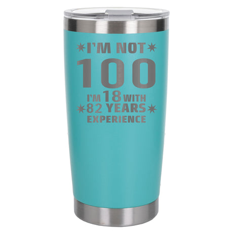 Turquoise Thermal Metal Coffee Cup