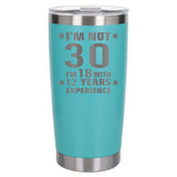 Turquoise Thermal Metal Coffee Cup