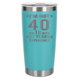 Turquoise Thermal Metal Coffee Cup