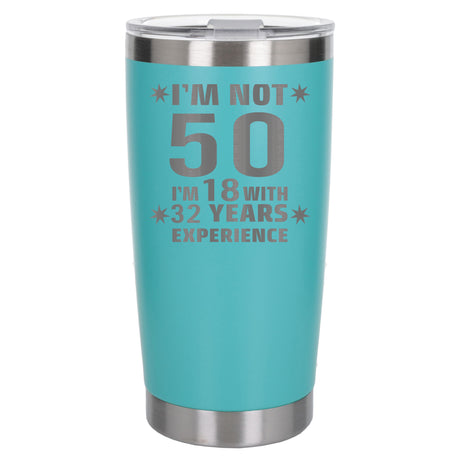 Turquoise Thermal Metal Coffee Cup