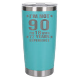 Turquoise Thermal Metal Coffee Cup
