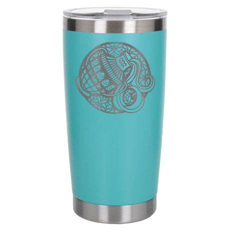 Turquoise Thermal Metal Coffee Cup