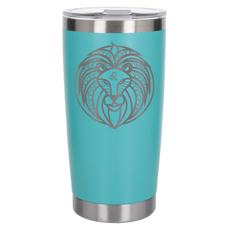 Turquoise Thermal Metal Coffee Cup