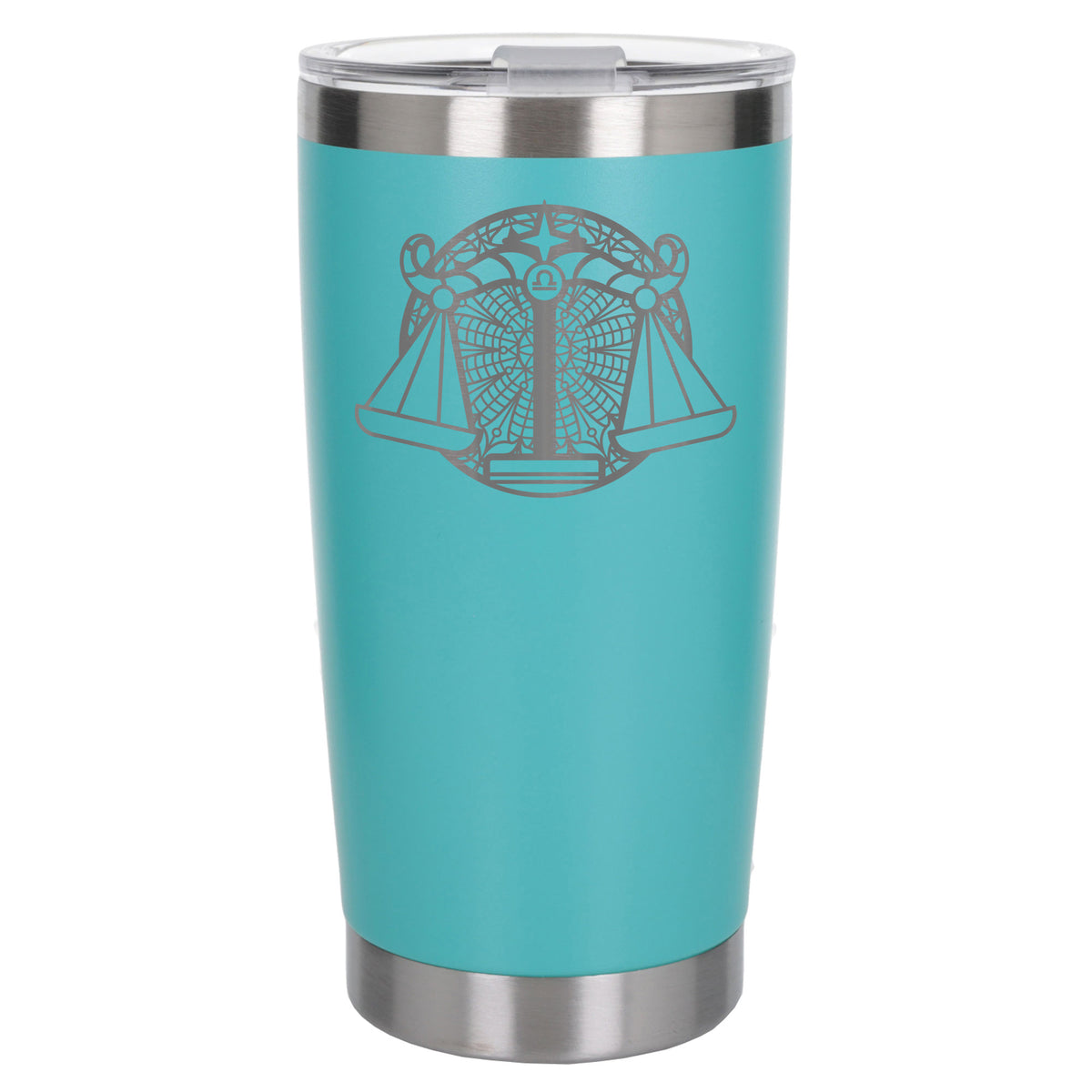 Turquoise Thermal Metal Coffee Cup