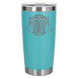 Turquoise Thermal Metal Coffee Cup