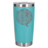 Turquoise Thermal Metal Coffee Cup
