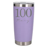 Lavender Thermal Metal Coffee Cup