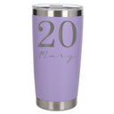 Lavender Thermal Metal Coffee Cup