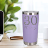 Lavender Thermal Metal Coffee Cup