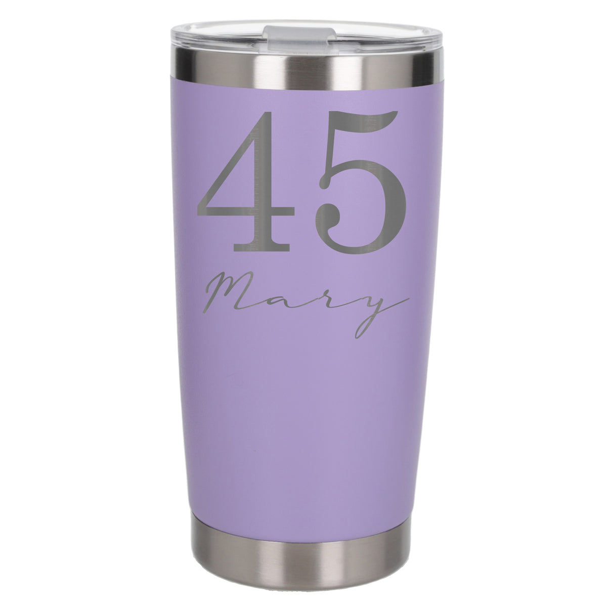 Lavender Thermal Metal Coffee Cup