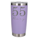 Lavender Thermal Metal Coffee Cup