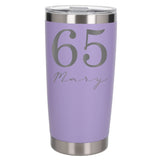 Lavender Thermal Metal Coffee Cup
