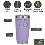 Lavender Thermal Metal Coffee Cup