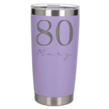 Lavender Thermal Metal Coffee Cup