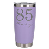 Lavender Thermal Metal Coffee Cup