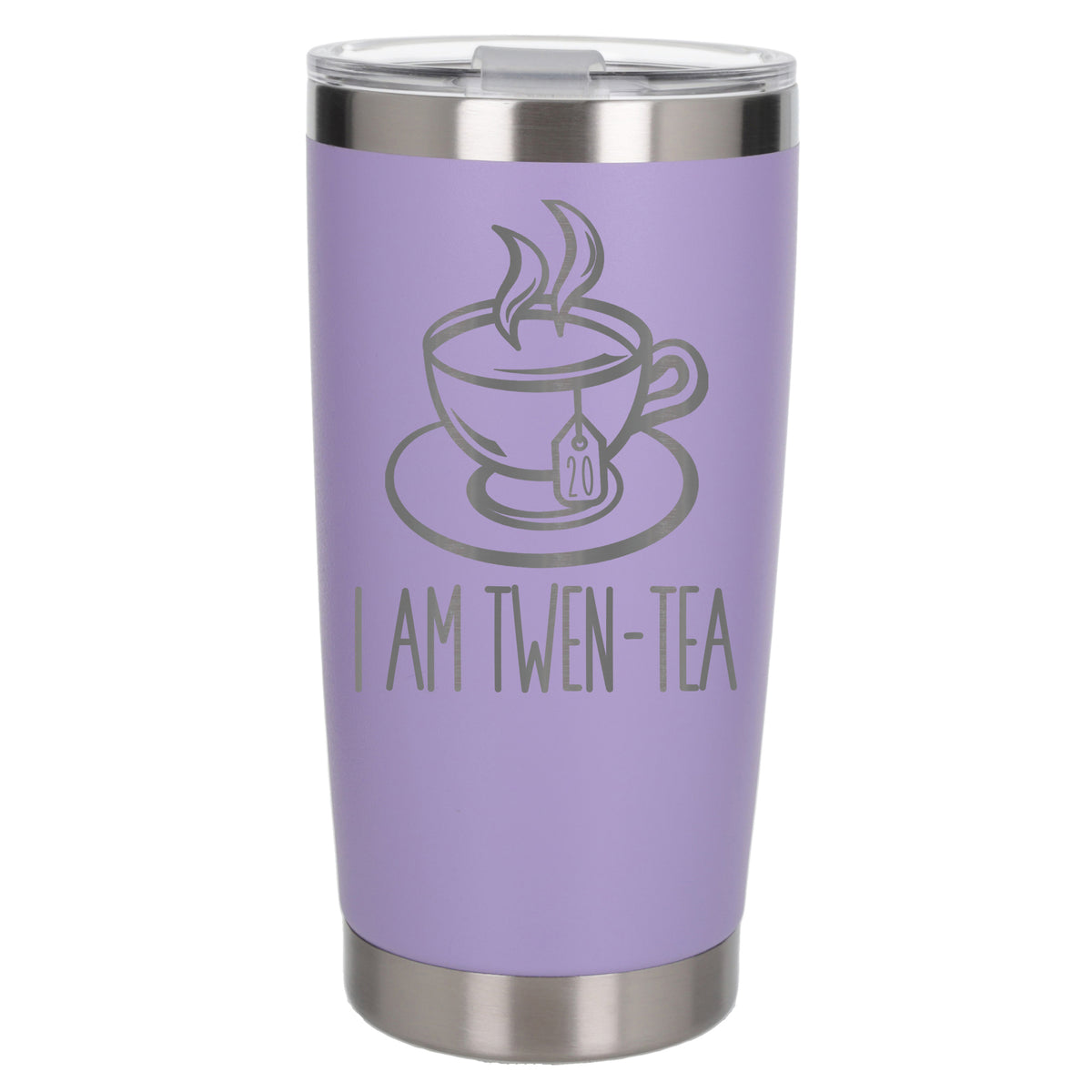 Lavender Thermal Metal Coffee Cup