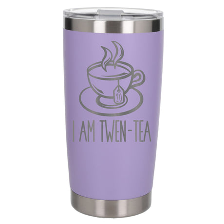 Lavender Thermal Metal Coffee Cup