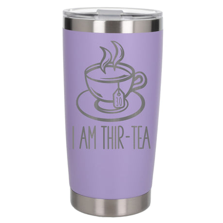 Lavender Thermal Metal Coffee Cup