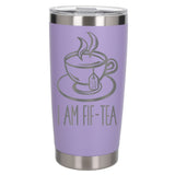 Lavender Thermal Metal Coffee Cup