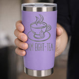 Lavender Thermal Metal Coffee Cup