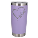 Lavender Thermal Metal Coffee Cup