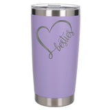 Lavender Thermal Metal Coffee Cup
