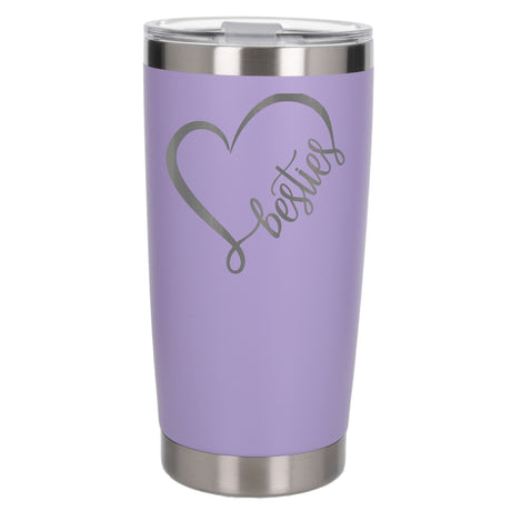 Lavender Thermal Metal Coffee Cup