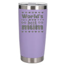 Lavender Thermal Metal Coffee Cup