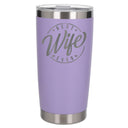 Lavender Thermal Metal Coffee Cup