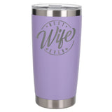Lavender Thermal Metal Coffee Cup