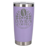 Lavender Thermal Metal Coffee Cup