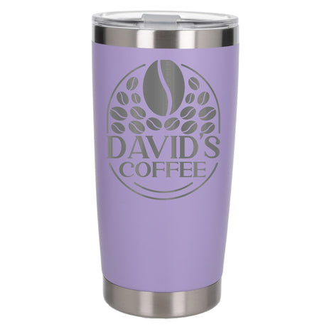 Lavender Thermal Metal Coffee Cup