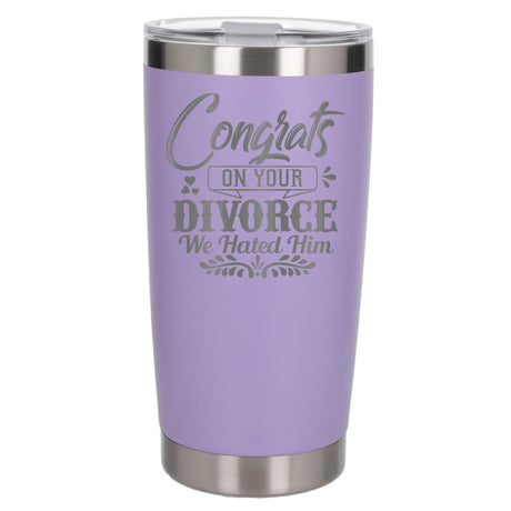 Lavender Thermal Metal Coffee Cup