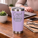Lavender Thermal Metal Coffee Cup