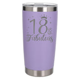 Lavender Thermal Metal Coffee Cup