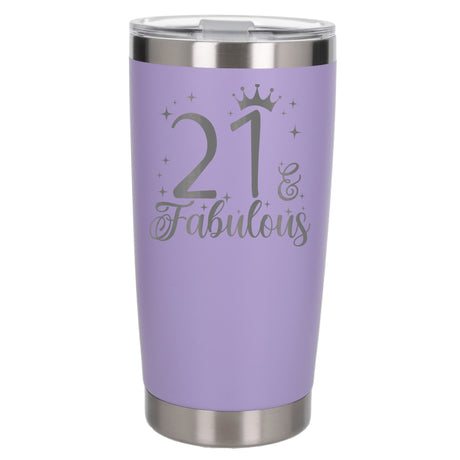 Lavender Thermal Metal Coffee Cup